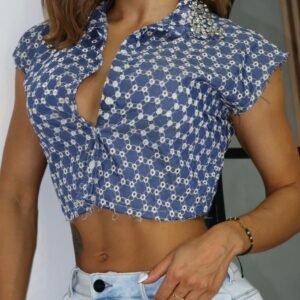 Camisa taches corta